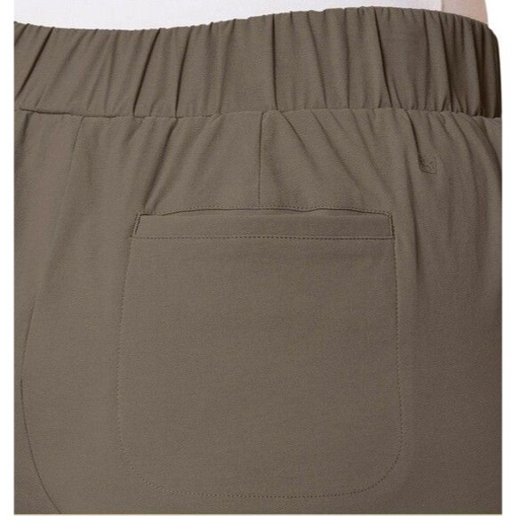 NWT Modern Ambition Women's High Rise Travel Pants Brown (Iron) Size Small - Picture 4 of 4